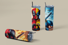 Load image into Gallery viewer, Deadpool &amp; Wolverine 20oz Tumbler - Premium TShirts &amp; More
