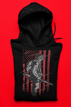 Load image into Gallery viewer, A Soldier At Heart Hoody Pullover Sweatshirt - Premium TShirts &amp; More
