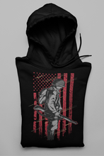 Load image into Gallery viewer, A Soldier At Heart Hoody Pullover Sweatshirt - Premium TShirts &amp; More
