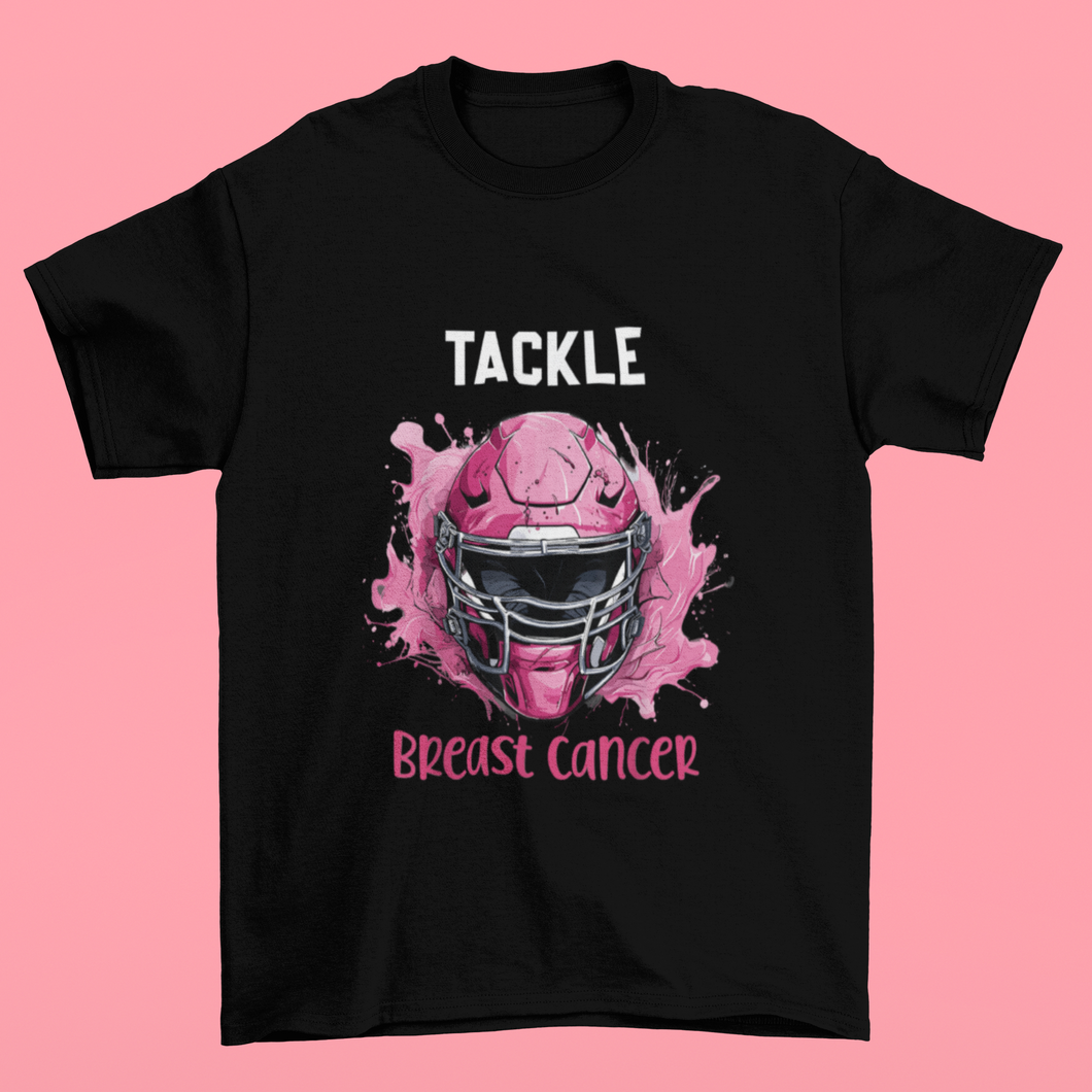 Tackle Breast Cancer T-Shirt (Unisex)
