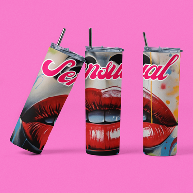 Sensual Hot Girl Living 20oz Tumbler - Premium TShirts & More