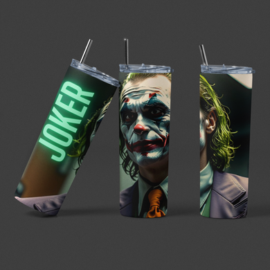 The Joker Glow 20oz Tumbler - Premium TShirts & More