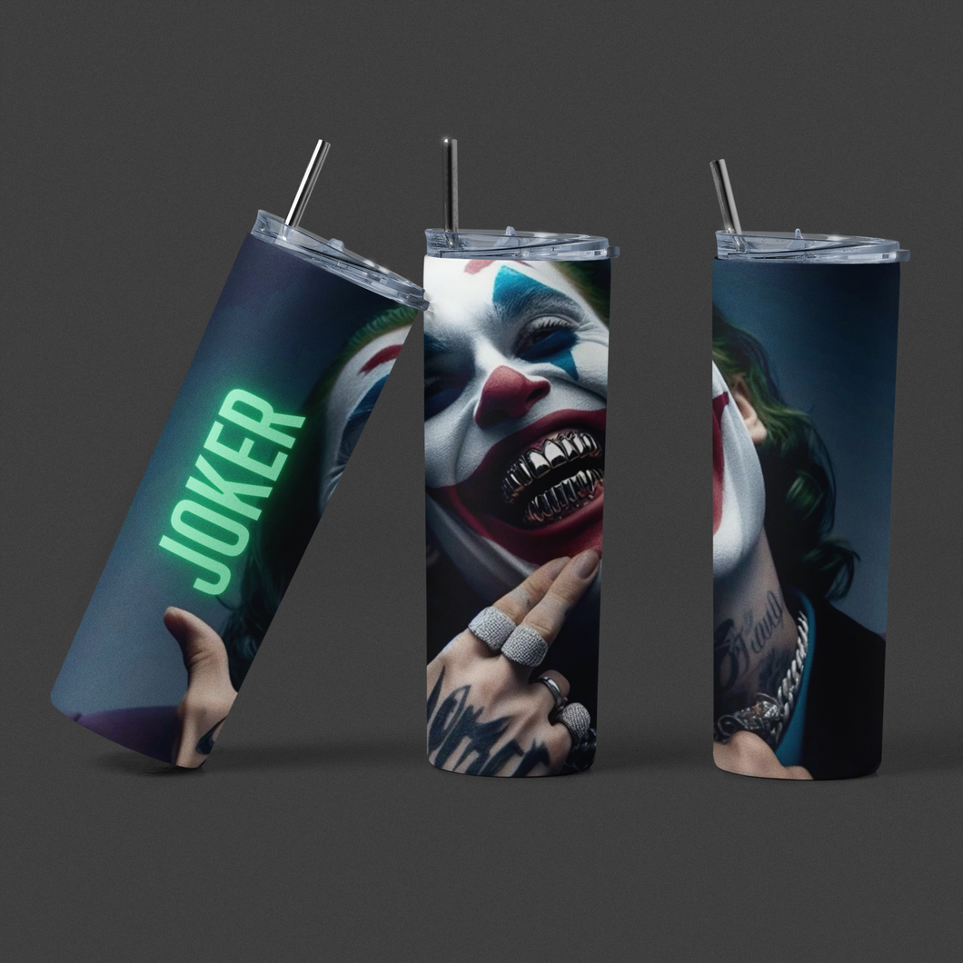 The Joker Glow-2 20oz Tumbler - Premium TShirts & More