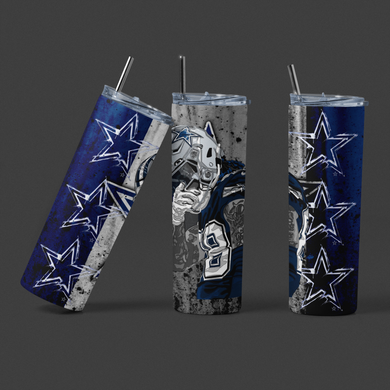 Dallas Cowboys 20oz Tumbler - Premium TShirts & More