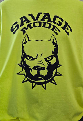 Savage Mode Neon Gym T-Shirt - Premium TShirts & More