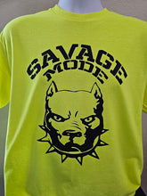 Cargar imagen en el visor de la galería, Savage Mode Neon Gym T-Shirt - Premium TShirts &amp; More
