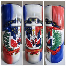 Load image into Gallery viewer, Dominican 3D Design 20oz Tumbler - Premium TShirts &amp; More
