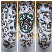 Load image into Gallery viewer, Starbucks 3D 20oz Tumbler
