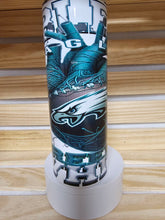 Cargar imagen en el visor de la galería, I Bleed Eagles Green &amp; White 20oz Tumbler - Premium TShirts &amp; More
