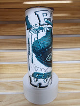 Cargar imagen en el visor de la galería, I Bleed Eagles Green &amp; White 20oz Tumbler - Premium TShirts &amp; More
