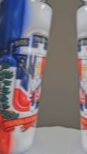 Load and play video in Gallery viewer, Dominican 3D Design 20oz Tumbler
