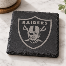 Cargar imagen en el visor de la galería, Custom Laser Engraved Slate Coaster Option
