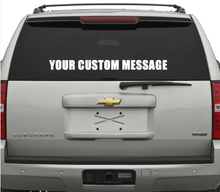 Load image into Gallery viewer, decals for rear glass of vehicle
