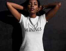 Load image into Gallery viewer, Meanings TShirt B/W (Women&#39;s) - Premium TShirts &amp; More
