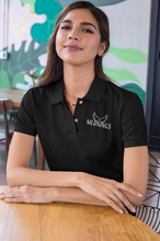 Load image into Gallery viewer, Meanings Polo-Shirt B/W (Women) - Premium TShirts &amp; More
