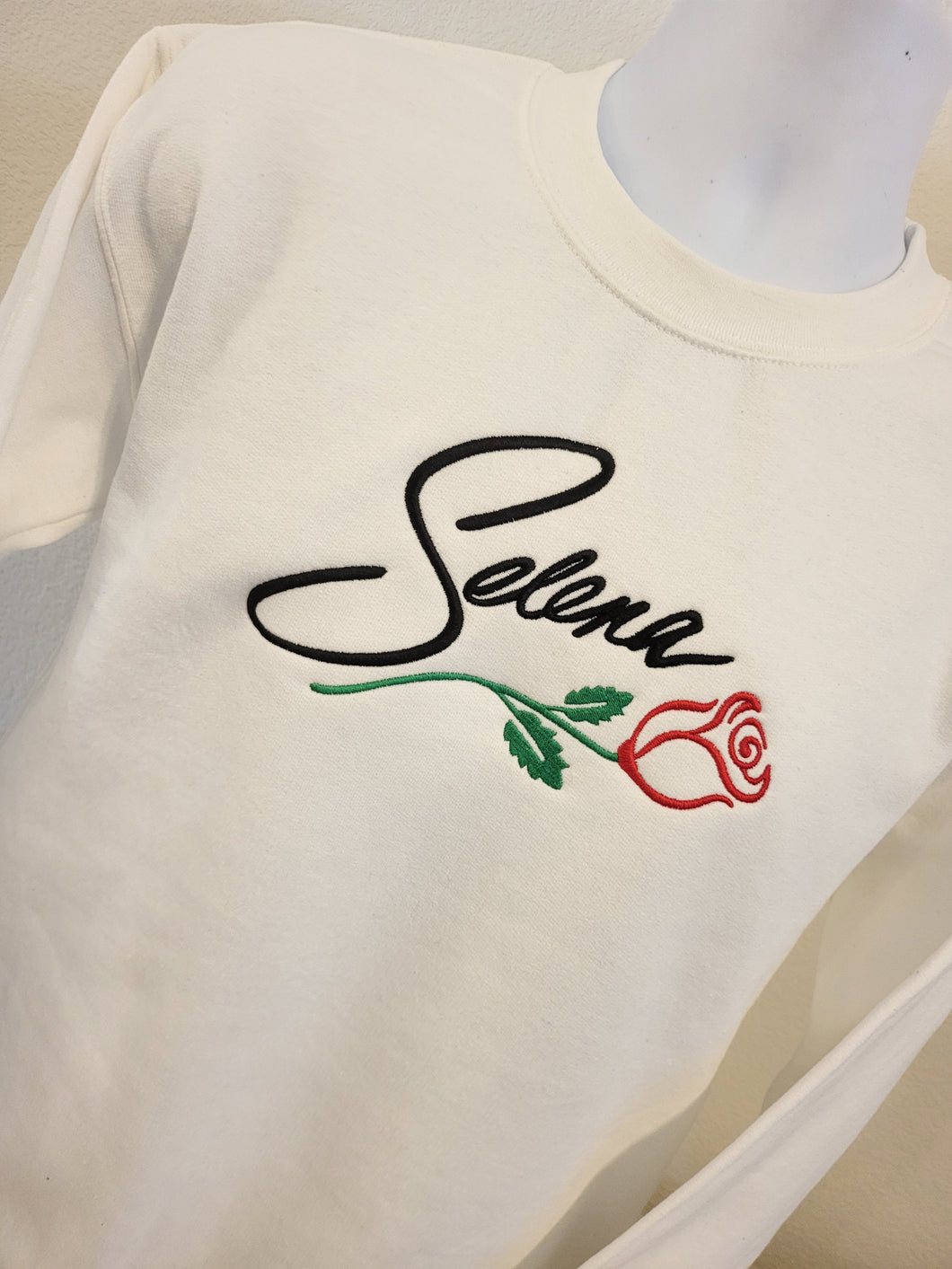 Selena Embroidered Sweatshirt