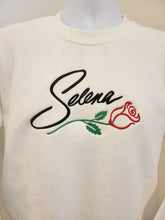 Cargar imagen en el visor de la galería, Selena Embroidered Sweatshirt Crewneck Embroidered Pullover
