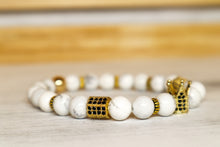 Load image into Gallery viewer, White Stone BG Bracelet
