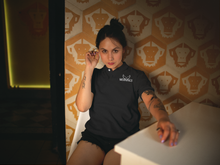 Load image into Gallery viewer, Meanings Polo-Shirt B/W (Women) - Premium TShirts &amp; More
