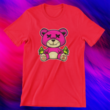 Load image into Gallery viewer, Da Pink Bear Money T-Shirt Hustle Collection
