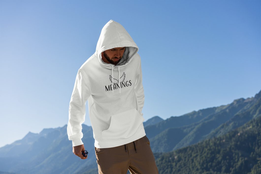 Meanings Men's Hoody (Embroidery Design)