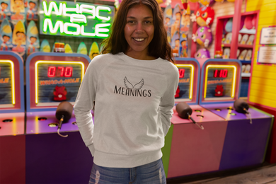 Meanings Women's Sweatshirt (Embroidery Design) - Premium TShirts & More