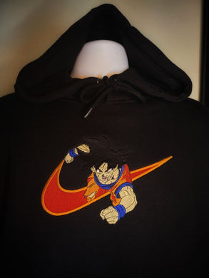 Goku 1 Pullover Hoody Embroidered Dragon Ball Z Design