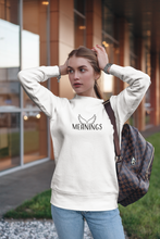 Cargar imagen en el visor de la galería, Meanings Women&#39;s Sweatshirt (Embroidery Design) - Premium TShirts &amp; More
