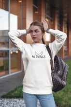 Load image into Gallery viewer, Meanings Women&#39;s Sweatshirt (Embroidery Design)
